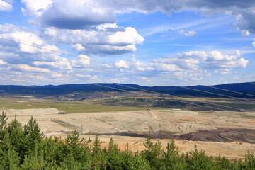 Coal mine near Sokolov in Czech Republic