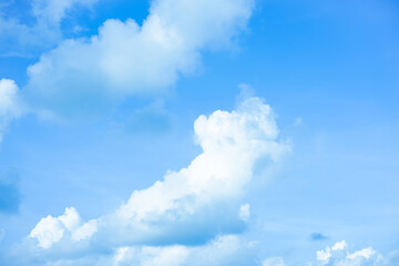 A good day covered with lots of sky and clouds background with copy space for text or banner for website
