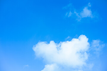 A good day covered with lots of sky and clouds background with copy space for text or banner for website