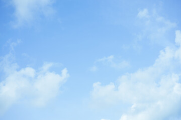 A good day covered with lots of sky and clouds background with copy space for text or banner for website