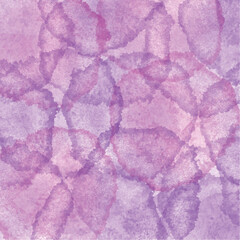Handdrawn watercolor vector. Abstract hand painted watercolor purple color. Abstract background design. Vector illustration.