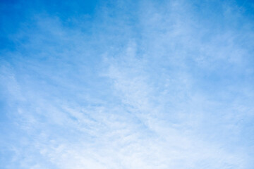 Beauty white cloud and clear blue sky in sunny day texture background. copy space for banner or wallpaper,design,text