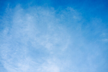 Beauty white cloud and clear blue sky in sunny day texture background. copy space for banner or wallpaper,design,text