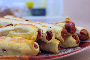 baked sausage in the oven