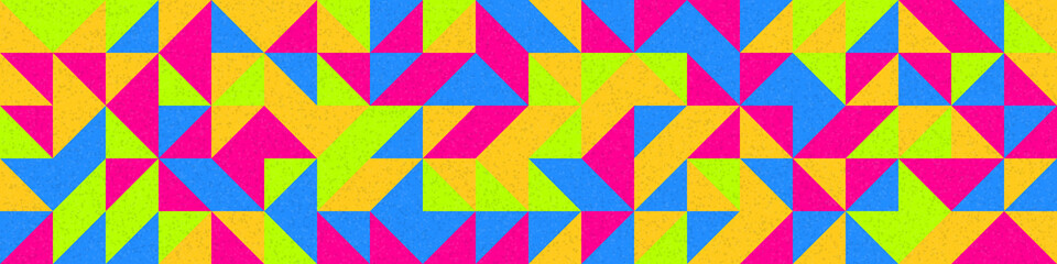 Abstract Geometric Pattern generative computational art illustration