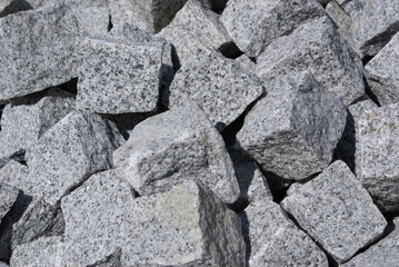 Kopfsteinplaster Pflastersteine 2020136 Granit