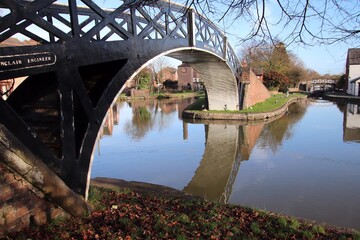 Coventry canal Sutton stop canal junction on the oxford canal waters 