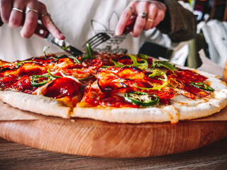Delicious pizza
