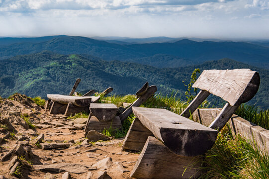 Bieszczady, Połonina Wetlińska. Smerek.