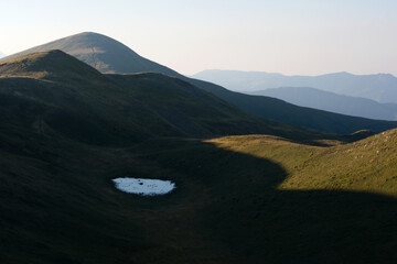 Veduta dal crinale dell'Appennino toscoemiliano, Fanano, Italia