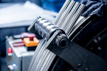 Roll bending industry machine make pipe formation