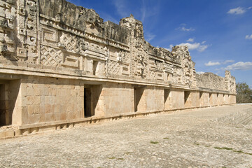 Cuadrangulo de las Monjas, The Nunnery Quadrangle, Uxmal, Yucatan, Mexico, UNESCO World Heritage Site