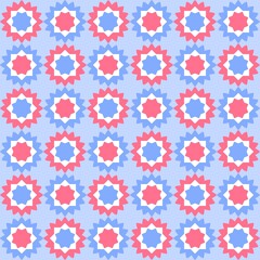 Seamless geometric abstract patterns. Vector illustration. Element, design.