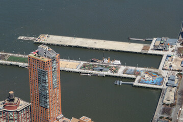 pier 25 at hudson river park, new york, usa