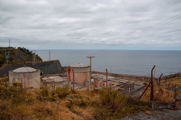 Abandoned Lemoiz Nuclear Plant, Basque Country, Spain