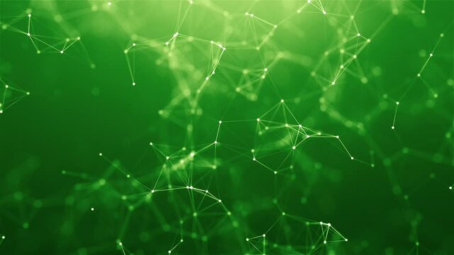 green geometric pattern background shapes