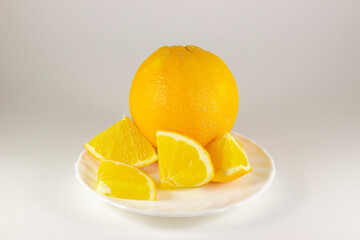 Delicious and juicy oranges