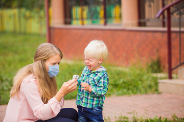 Children refusing to accept new rules of life