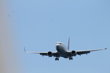 airplane in the sky