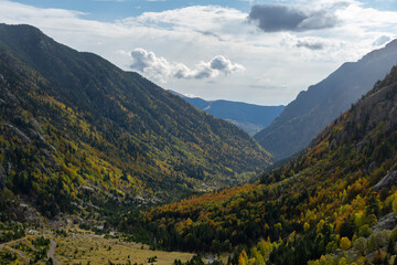 Fototapeta premium Valle en otoño