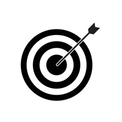 Target Icon vector. symbol for web site Computer and mobile vector.