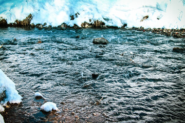 winter morning in the park