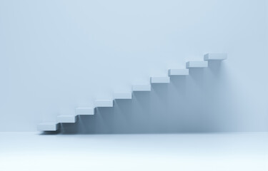 Stairs going upward. business rise, forward achievement.