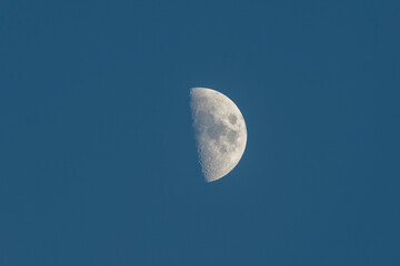 Crescent Moon Blue Sky Costa Ballena Cadiz