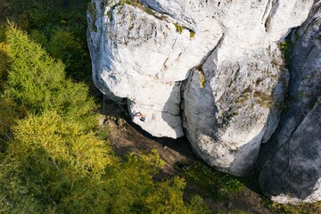 The Great Window, also known as the Large Window, is a group of limestone rocks located in Piaseczno in the Kroczyce commune, in Zawiercie County, in the Silesian Province