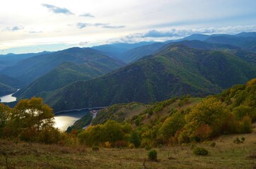 lake in the mountains