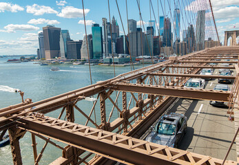  Brooklyn bridge in New York City