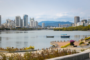 Naklejka premium China Hainan Sanya