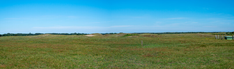 Panoramic landscape view Stellendam The NEtherlands