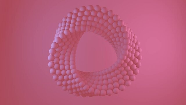 Looped 3D animation with a space for your text