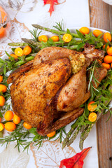 Citrus Glazed Thanksgiving Turkey