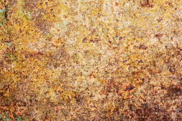 Rust background. Metal corrosion texture. Grunge steel backdrop. Scratched rusty iron sheet.
