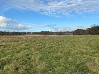 Tatton Park in Cheshire in the Autumn Sunshine