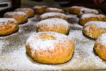 Tasty  sweet donuts