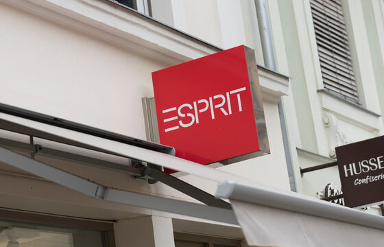 Potsdam, Berlin, Europe: 20th August 2018: Esprit Store sign