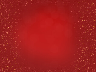 red snowy  background for christmas greeting card