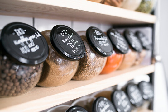 Jars with spices, Sweden