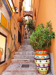 Streets of Taormina Sicily