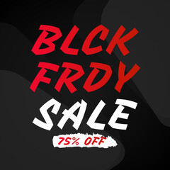 Black friday abstract sale design banner promotion concept