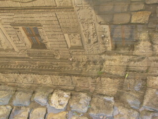 Obraz premium Zachód słońca Budynki