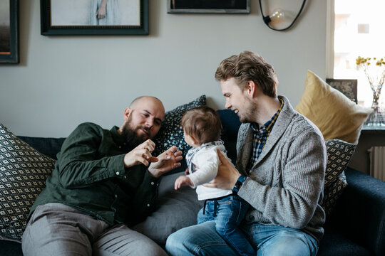 Parents with baby, Sweden