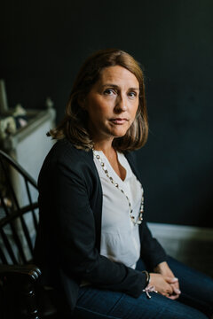Portrait of mature woman, Sweden