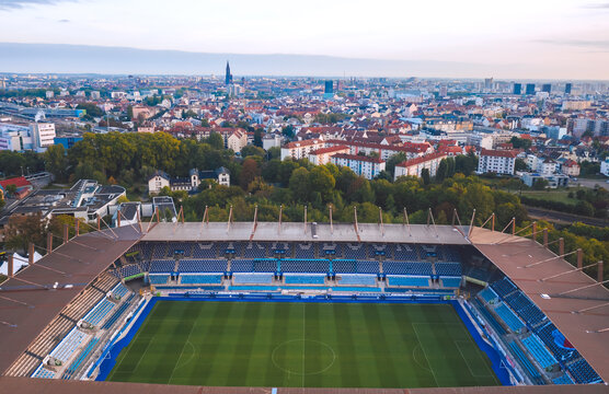 Stade de la Meinau in Strasbourg, France - September 2020