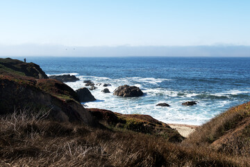 Bodega Bay area along Northern California's rugged coast, Sonoma County