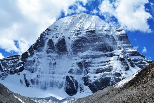 Mount Kailash Tibet China Wallpaper Bc Be Eef Image Wallpaper  फट शयर