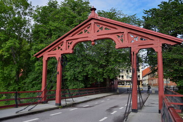 Gamble Bybro Bridge in Trondheim - Norway